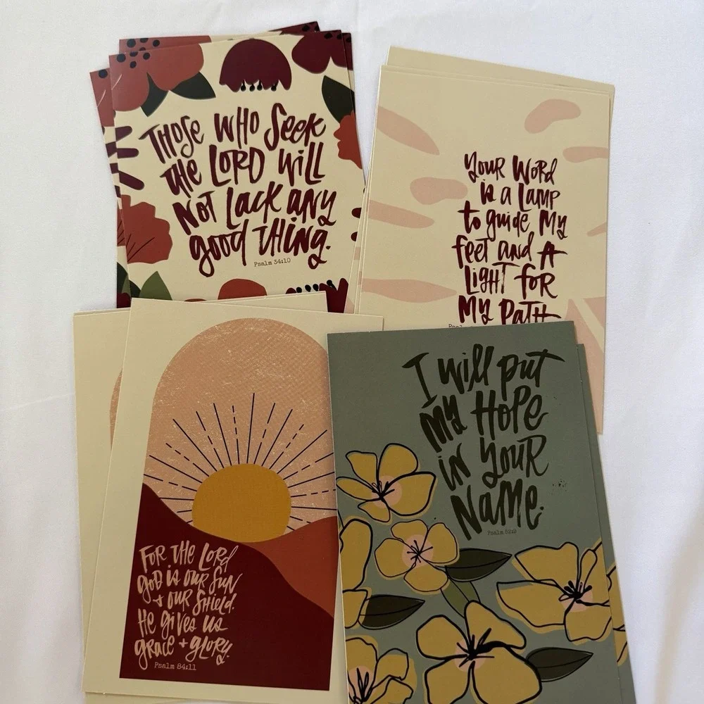 Lot Of 2 DaySpring Thinking of You - Inspirational Boxed Cards, Multi